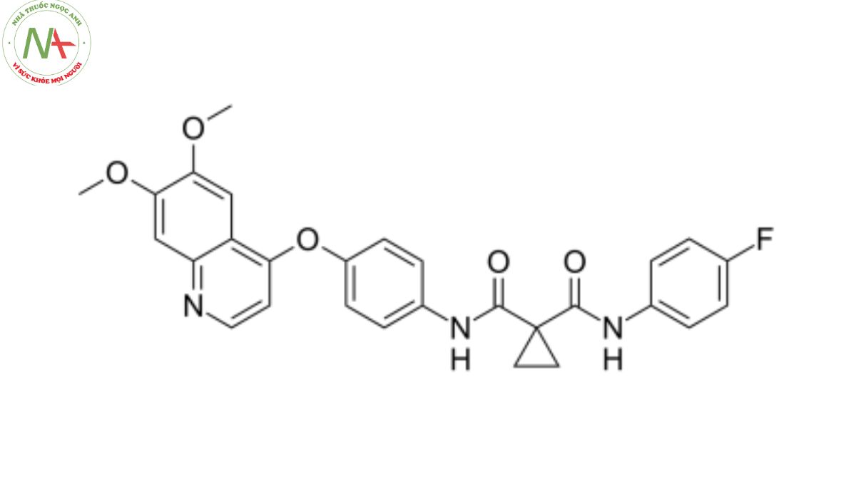 Cấu trúc phân tử Cabozantinib 