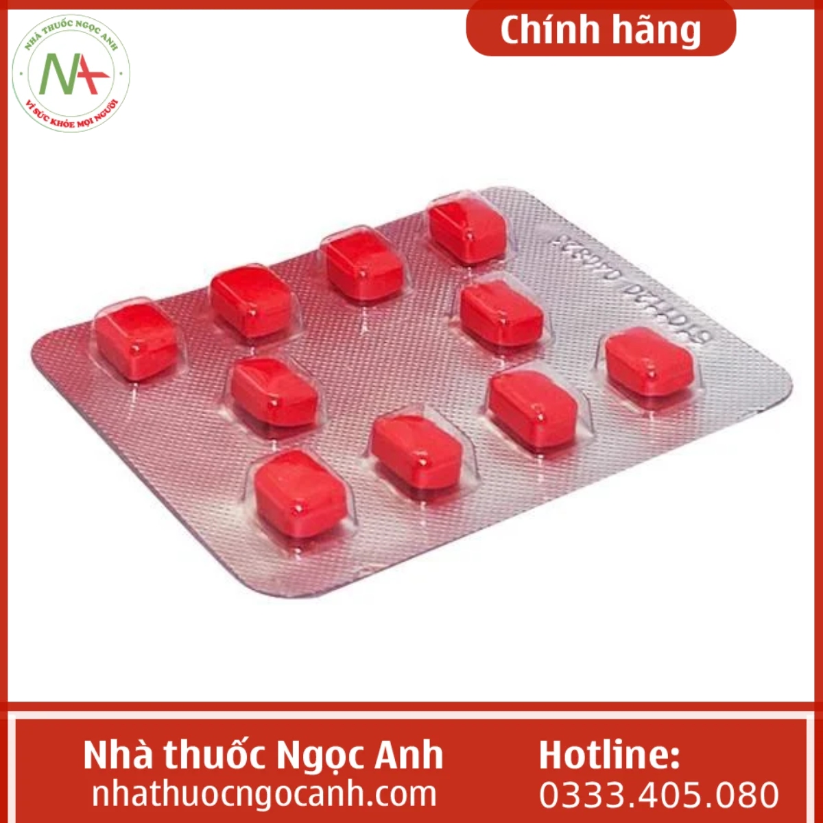 Vỉ thuốc Cetirizin 10mg Usarichpharm