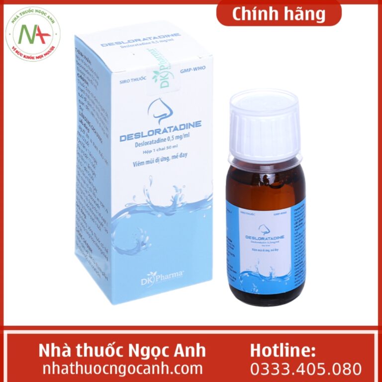 Hộp Desloratadine 50ml DK Pharma