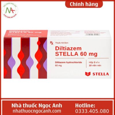 Hộp thuốc Diltiazem Stella 60mg