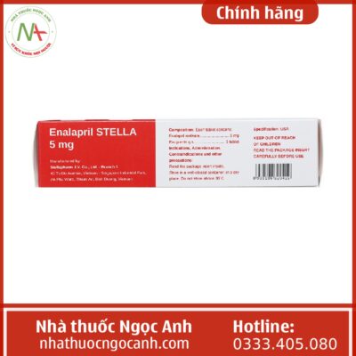 Enalapril Stella 5 mg