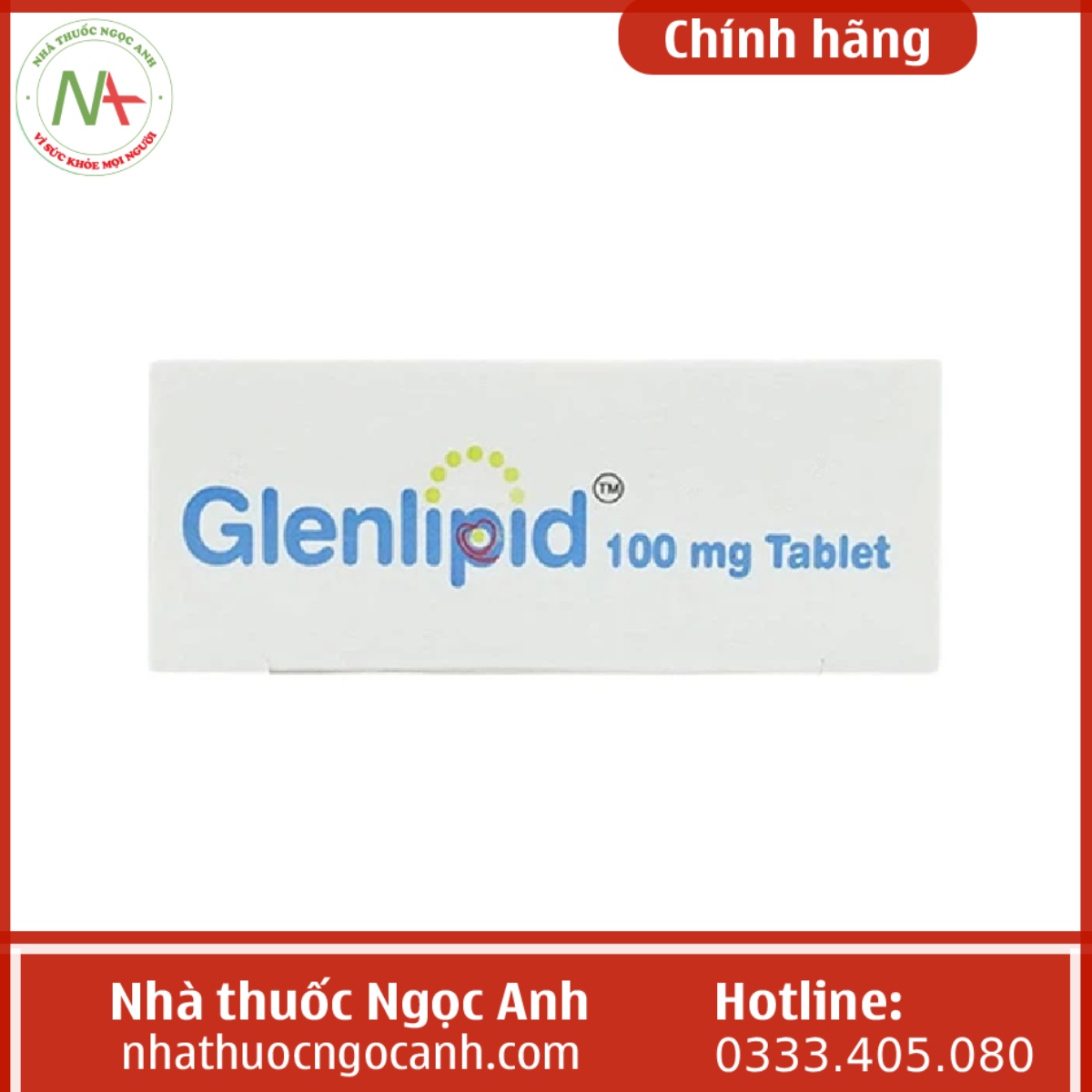 Glenlipid 100 mg Tablet