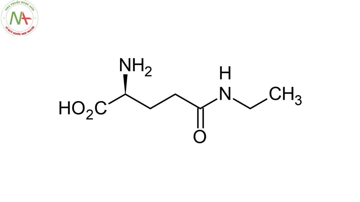 Cấu trúc phân tử L-Theanine