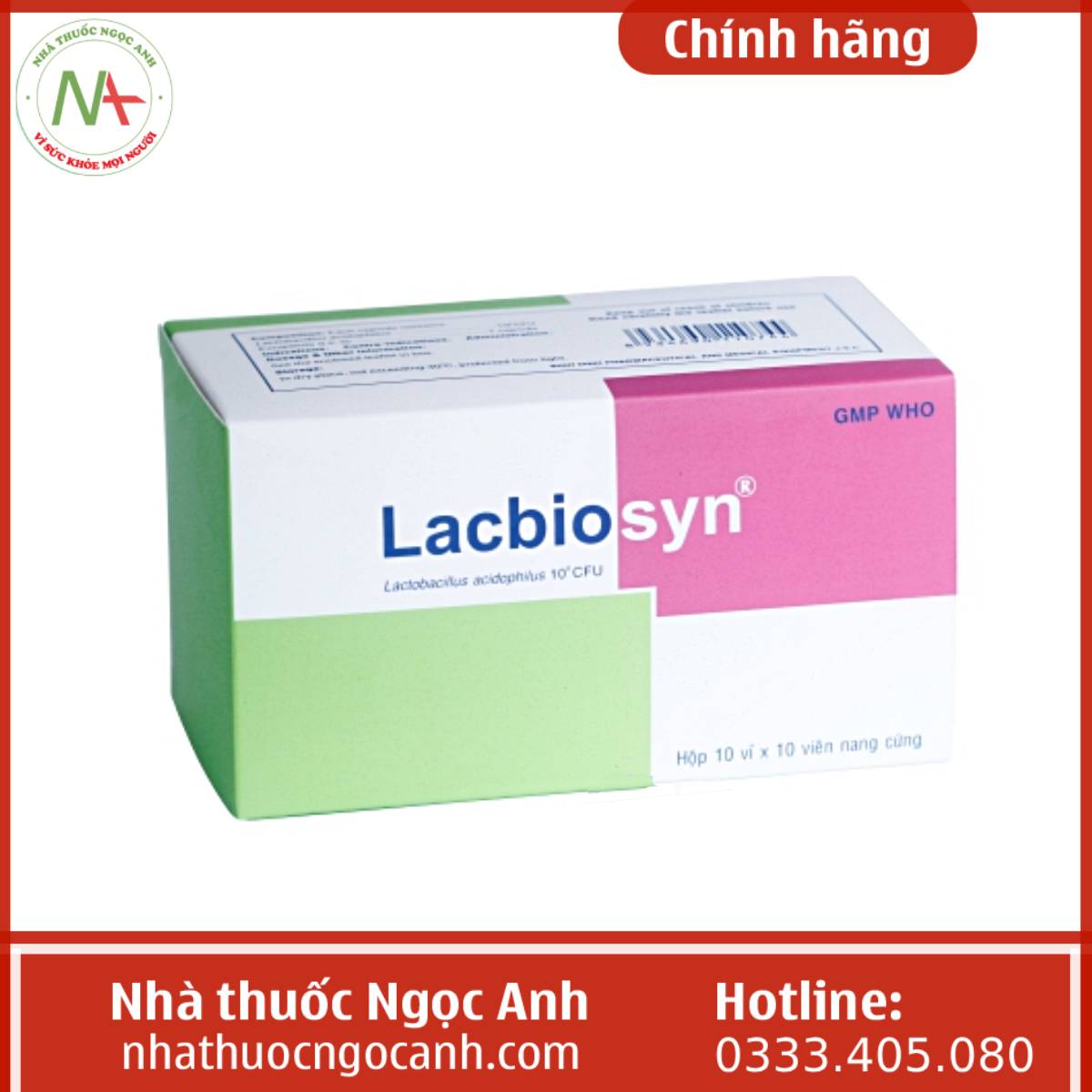 Lacbiosyn viên nang cứng