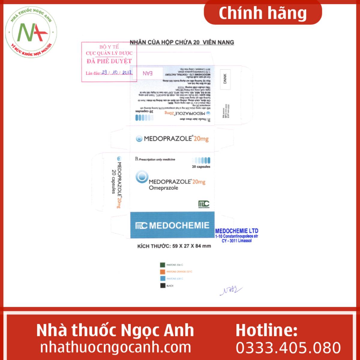 Medoprazole 20mg