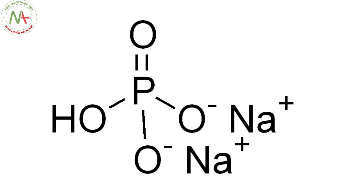 Cấu trúc phân tử Natri Dibasic Phosphat