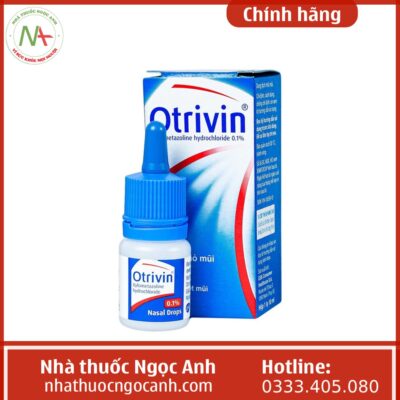 Thuốc nhỏ mũi Otrivin 0,1%