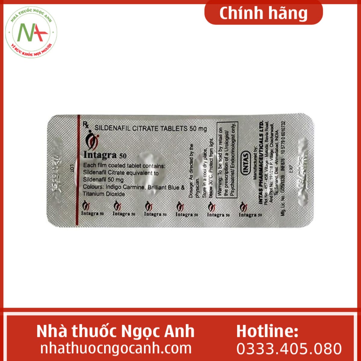 Thuốc Intagra 50