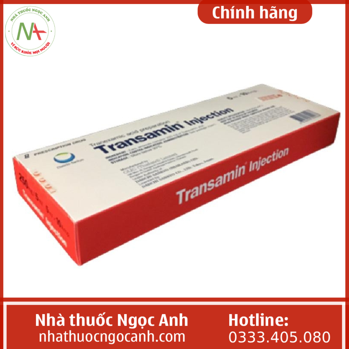 Thuốc Transamin Injection 250mg/5ml