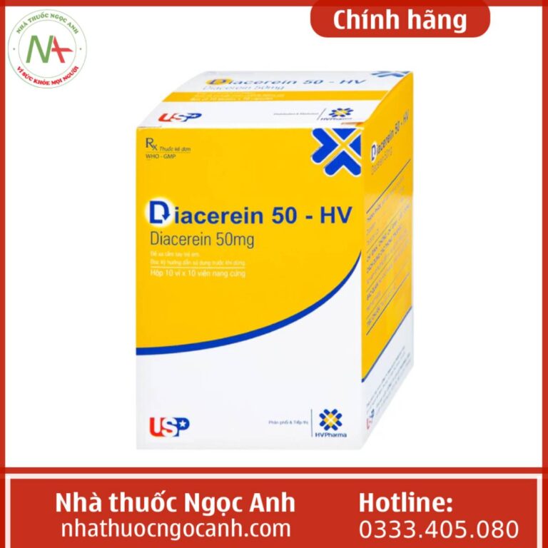 Thuốc diacerein 50 HV