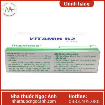 Vitamin B2 2mg Traphaco