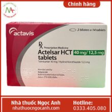 thuốc Actelsar HCT 40mg/12,5mg