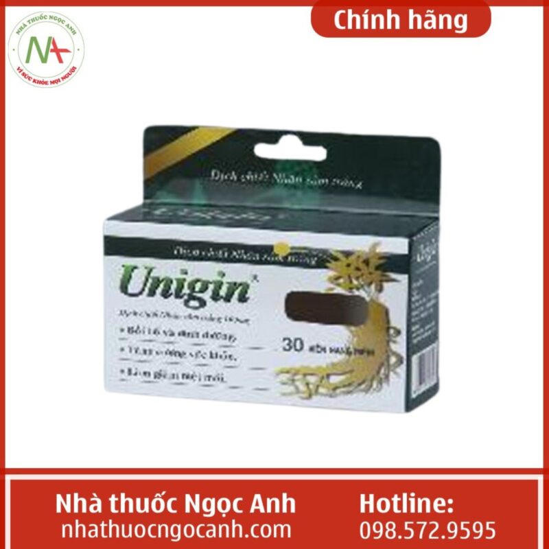 Thuốc Unigin là gì, tác dụng gì, giá bao nhiêu, mua ở đâu