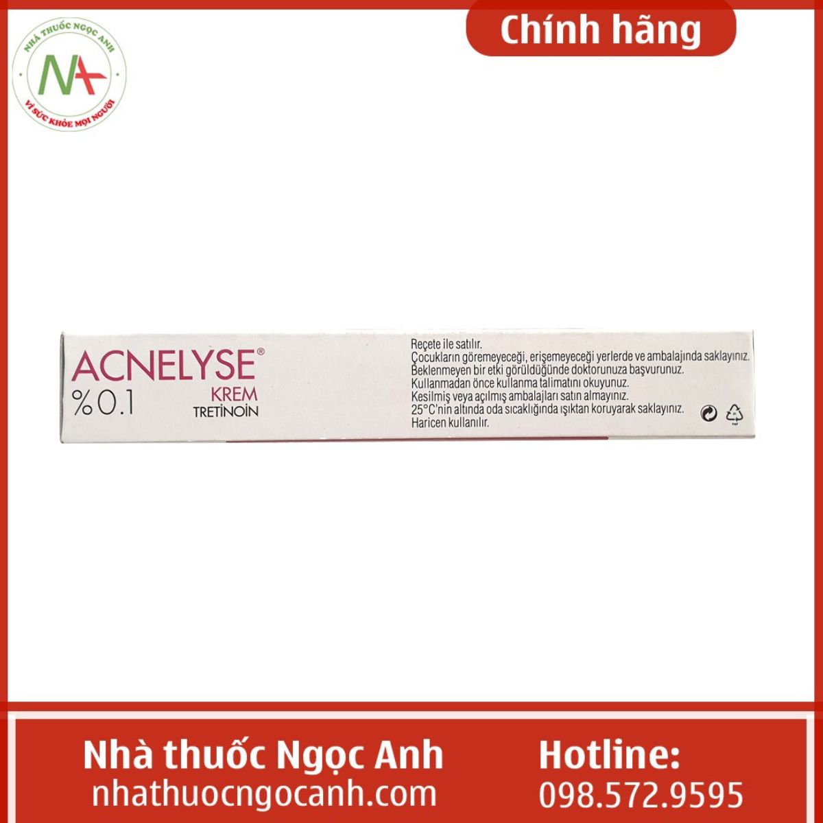 công dụng acnelyse 0.1%