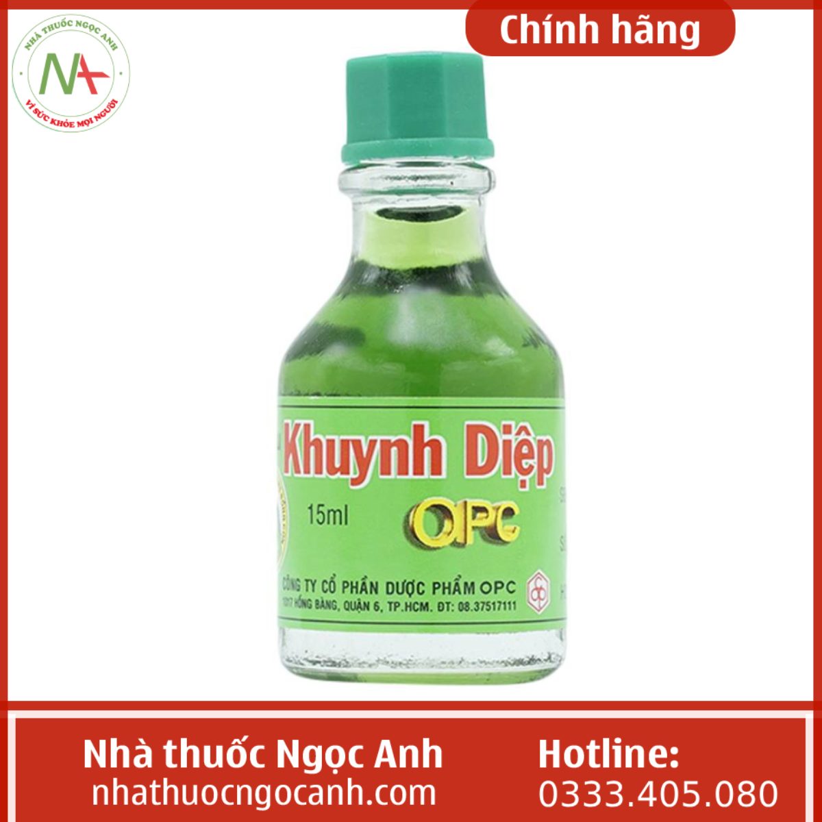 Dầu xoa Khuynh Diệp OPC 15ml