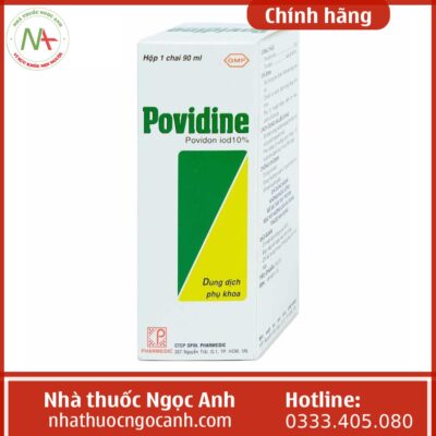 Dung dịch phụ khoa Povidine 10% 90ml