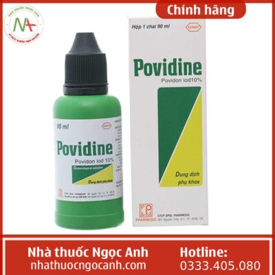 Dung dịch phụ khoa Povidine 10% 90ml