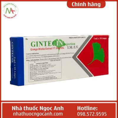 Ảnh sản phẩm gintecin injection số 7