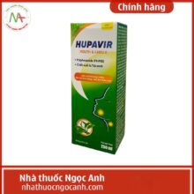 Dung dịch súc họng - súc miệng Hupavir