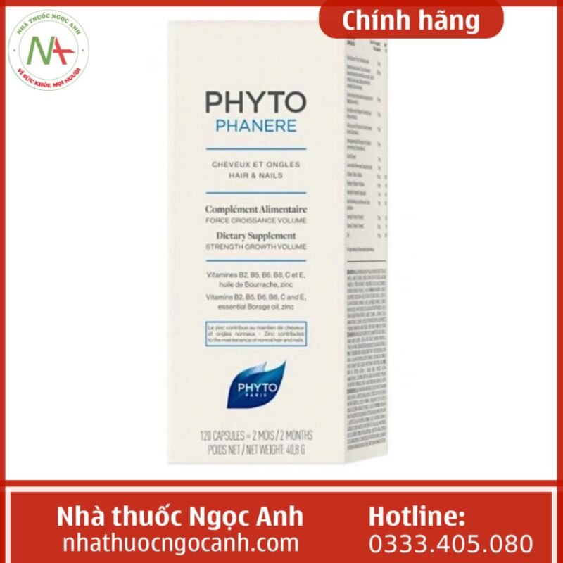 Food Supplement Phyto Paris PHANERE 50 ml main image 1
