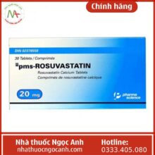 pms-Rosuvastatin 20mg