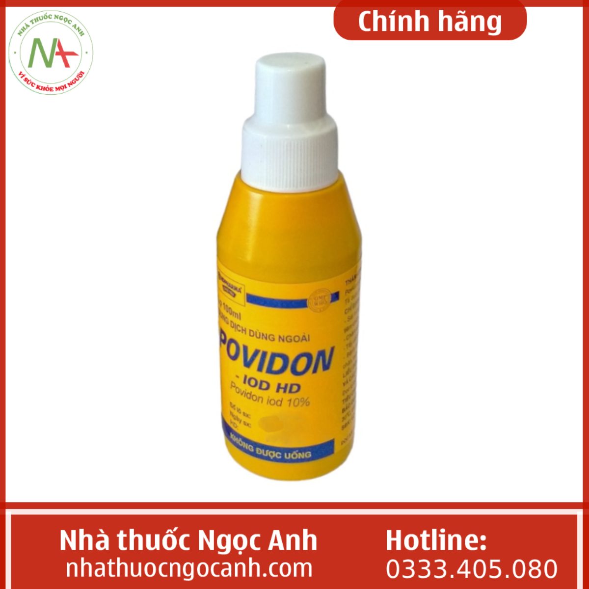 Hình ảnh sản phẩm Povidon – Iod HD