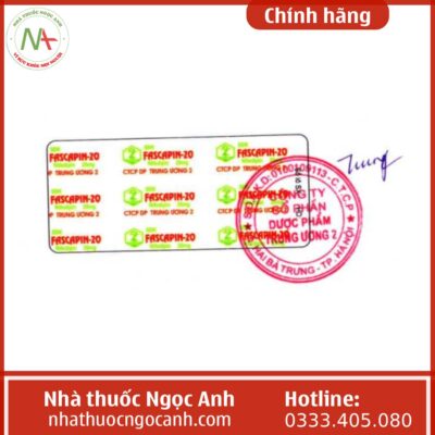thuốc Fascapin-20