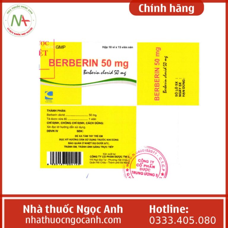 thuốc berberin 50mg