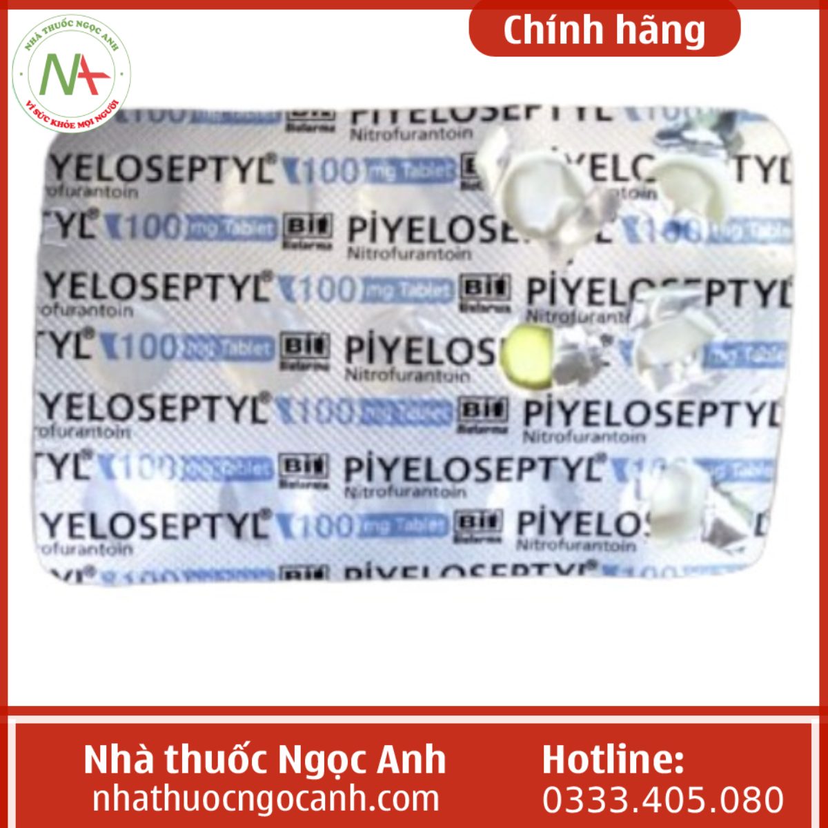 Thuốc Piyeloseptyl 100mg