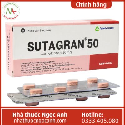 Thuốc Sutagran 50mg có tác dụng gì?