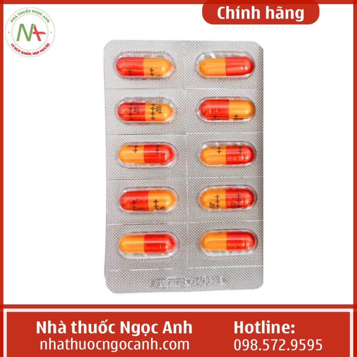 VỈ thuốc hagimox 500