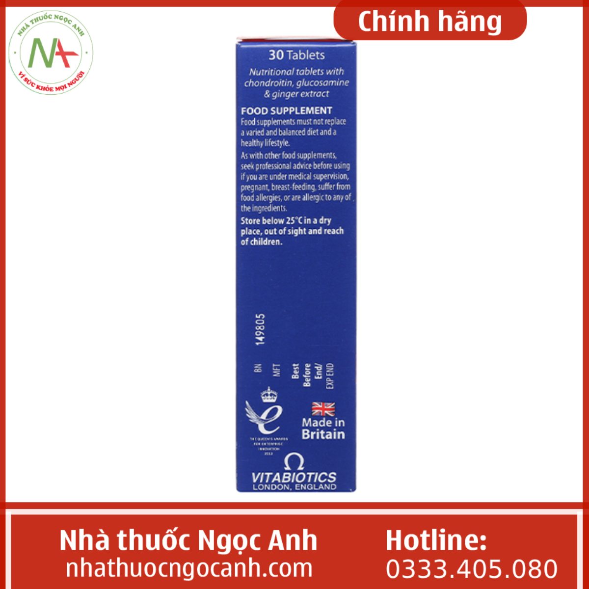 Hình ảnh sản phẩm Vitabiotics Jointace Original