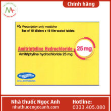 Amitriptyline Hydrochloride 25mg USA