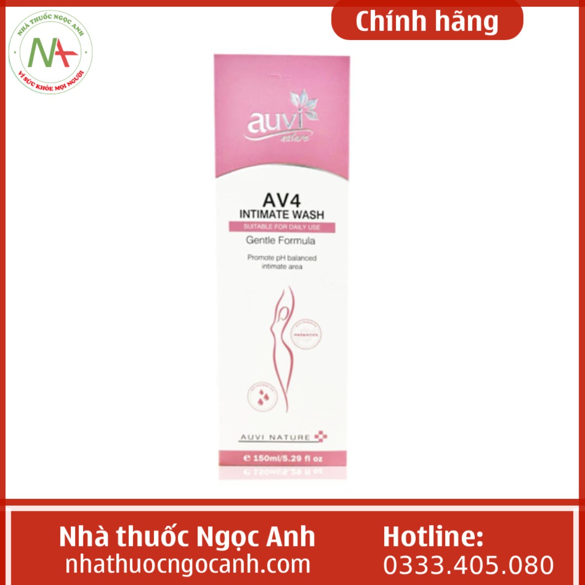 Auvi Nature AV4 Intimate Wash