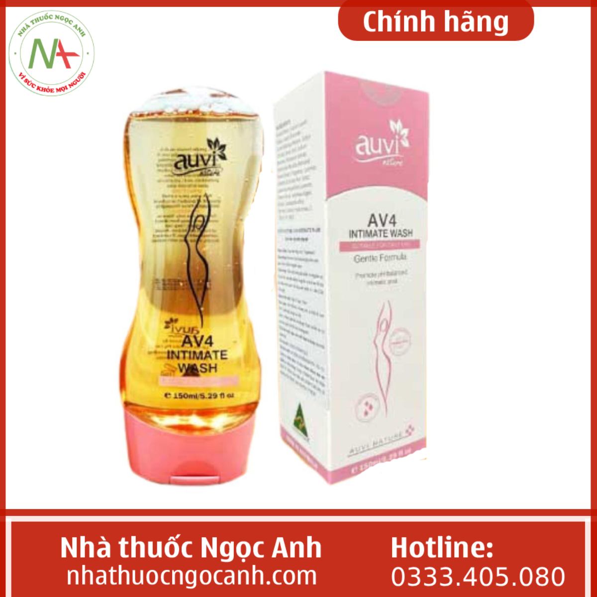 Auvi Nature AV4 Intimate Wash