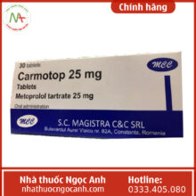 Carmotop 25 mg