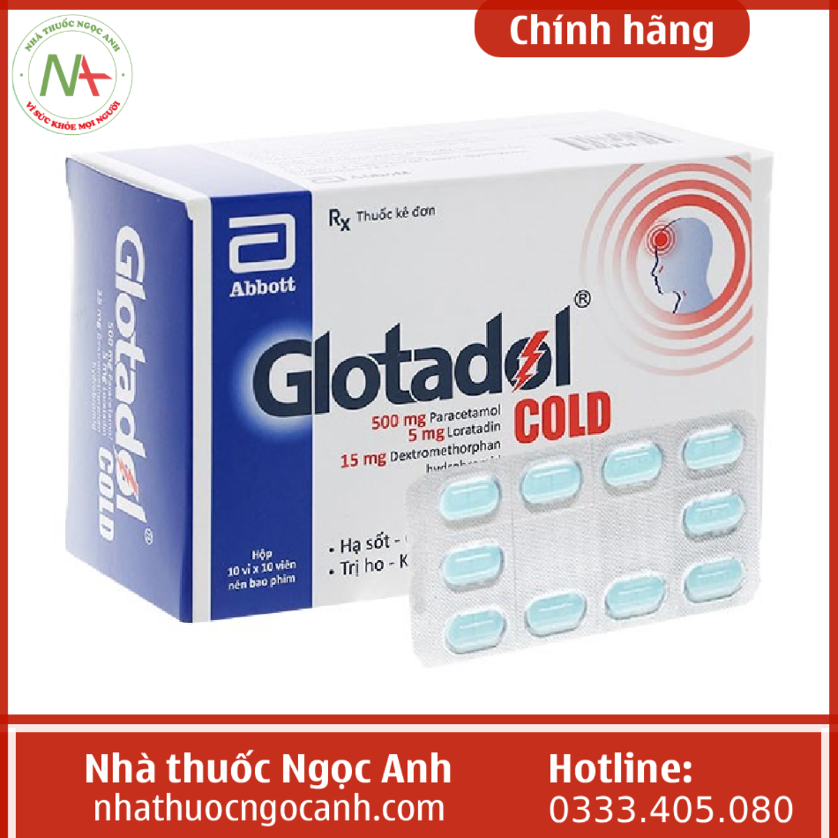 Glotadol cold