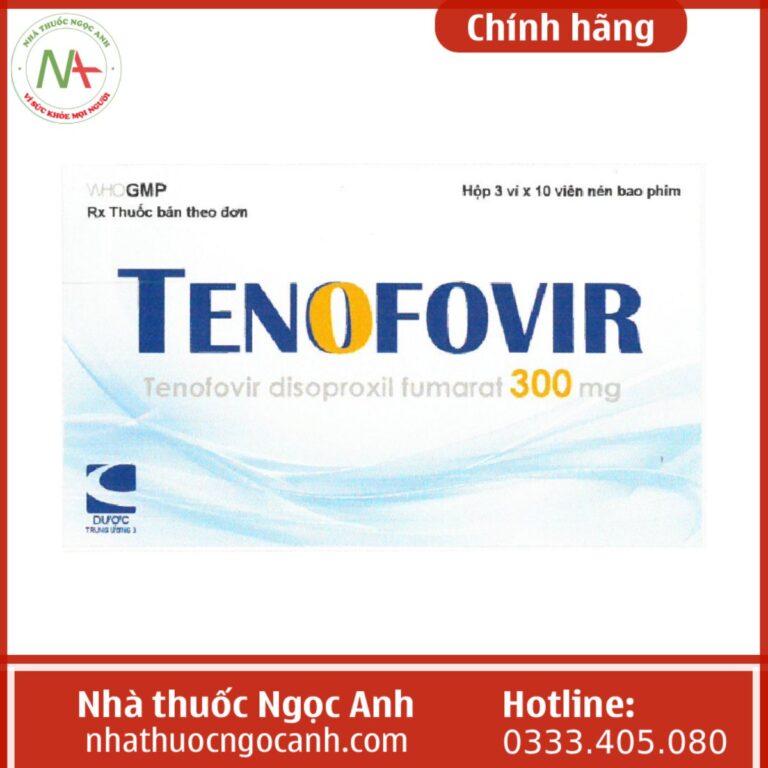 Tenofovir 300 mg Dược Trung ương 3