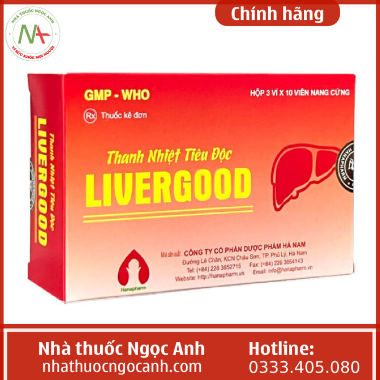 Thanh nhiệt tiêu độc Livergood