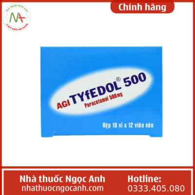 Thuốc Agi-Tyfedol 500