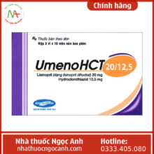 Thuốc UmenoHCT 20 12,5