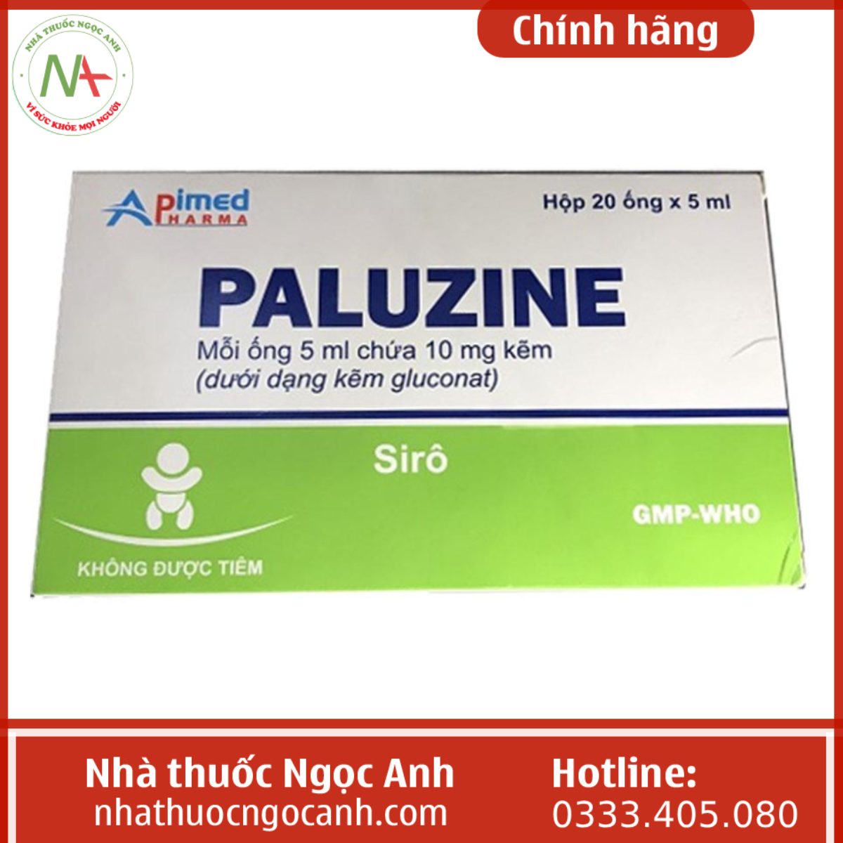 Thuốc Paluzine 10mg/5ml