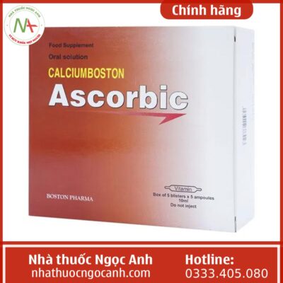 Thuốc Calciumboston Ascorbic 10ml