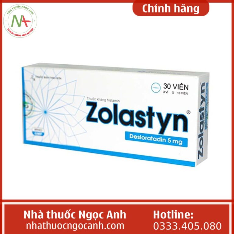 Thuốc Zolastyn 5mg