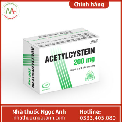Acetylcystein 200mg Mipharmco