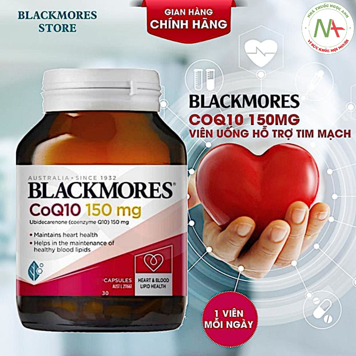 Blackmores CoQ10 150 mg