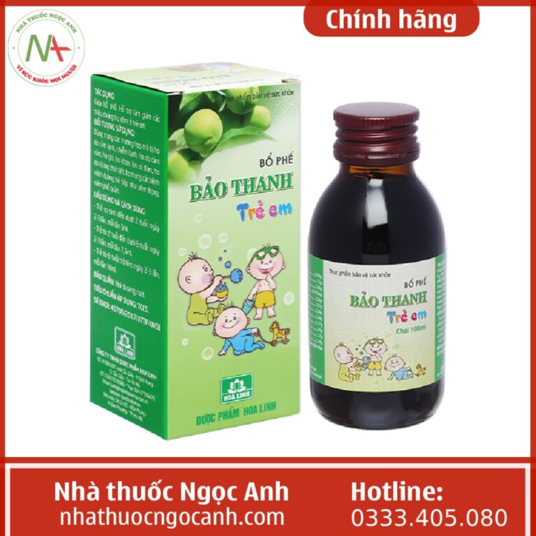 Bổ Phế Bảo Thanh Trẻ Em