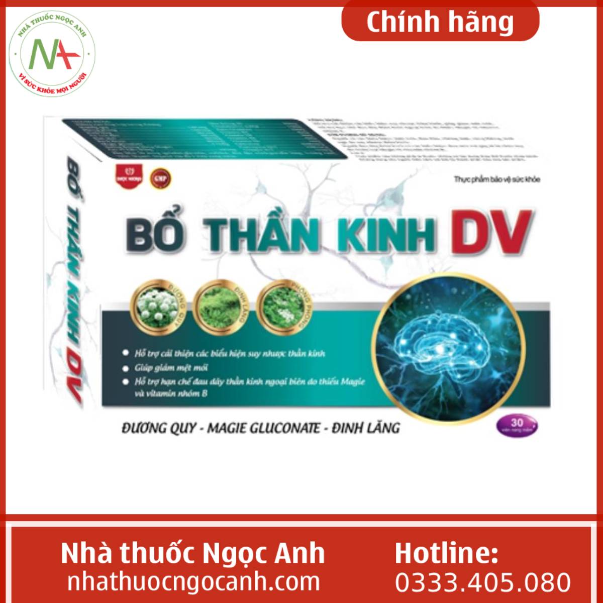 Bổ thần kinh DV