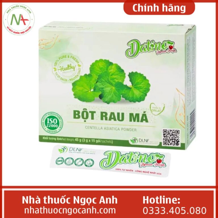 Bột rau má Datino nguyên chất