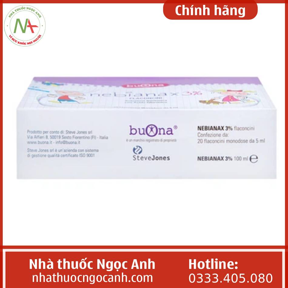 Buona Nebianax 3% (Nhỏ mũi)